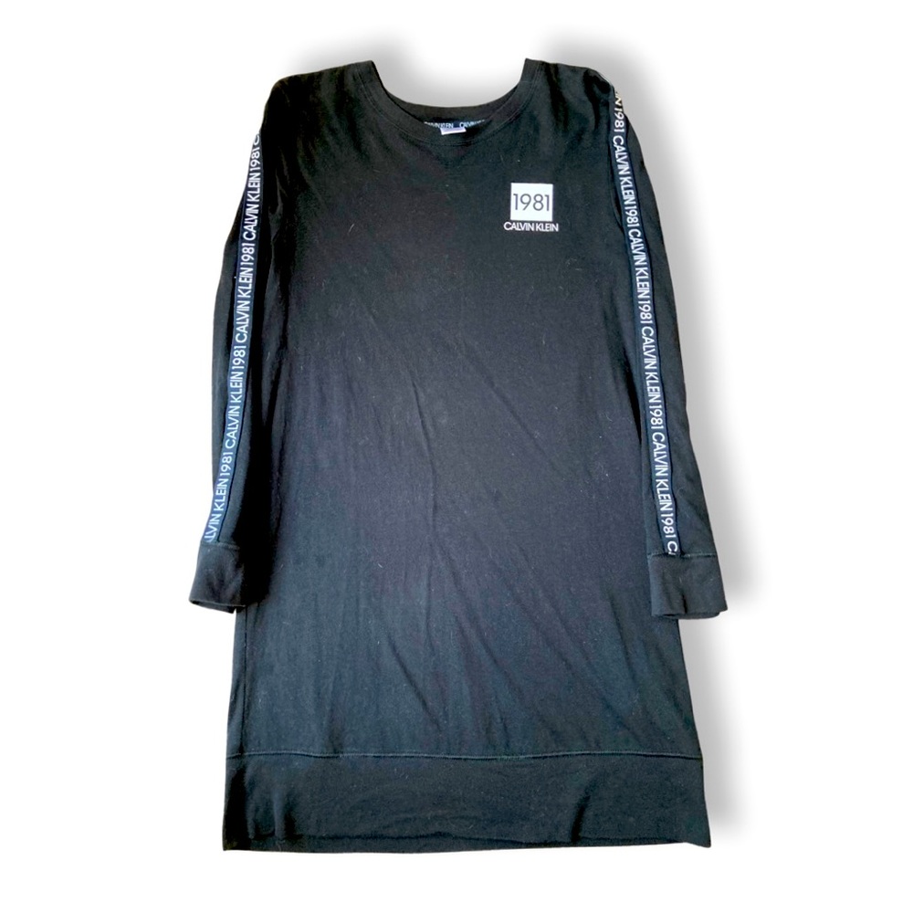 Calvin Klein long sleeve tshirt dress
